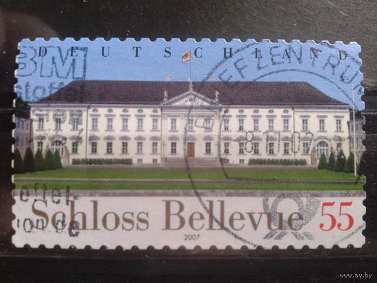 Германия 2007 дворец в Берлине Михель-1,0 евро гаш