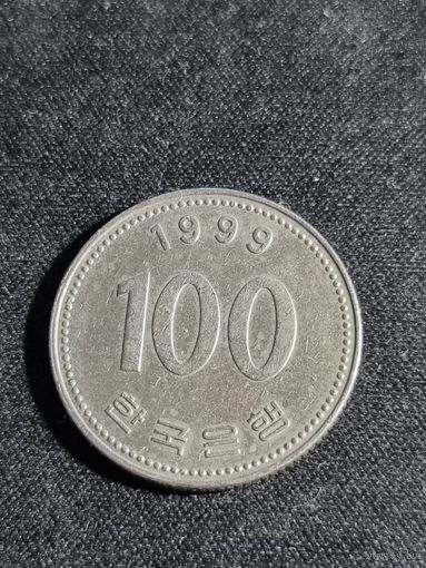 100 вон 1999 Южная Корея