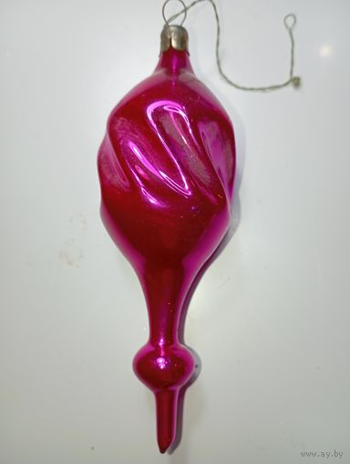 Ёлочная игрушка - Сосулька , СССР .