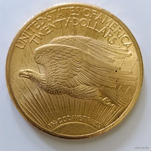 20 долларов США 1924 года KM#131, Philadelphia USA