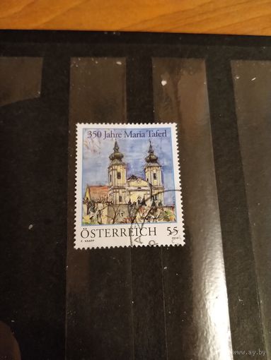 2010 Австрия 350 лет ярмарки в Марии Таферл архитектура выпускалась одиночкой (2-9)
