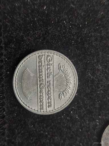 50 пфенингов германия 1920 А