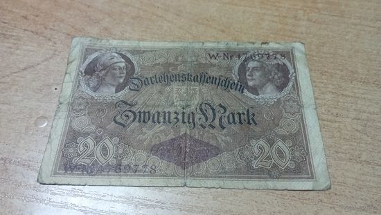 20 марок 1914 года Германии  4769778  семь цифр