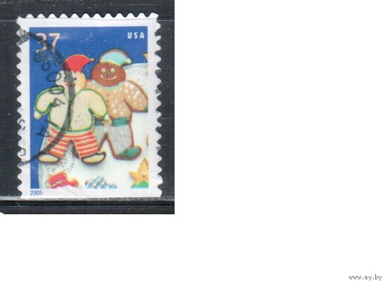 США-2005 (Мих.4004) , гаш., Рождество и Новый год