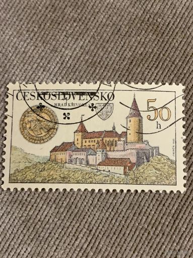Чехословакия 1962. Град Krivokli. Марка из серии