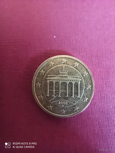 50 евроцентов 2003, Германия D