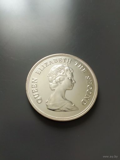 Фолклендские острова, 10 фунтов 1979. Серебро.