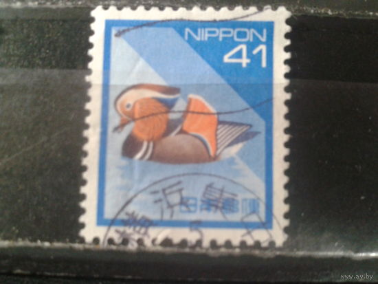 Япония, 1992. Утка-мандаринка
