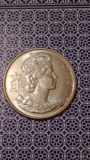 Канада 50 центов 2002 50 лет правления