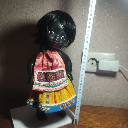 Кукла Чунга Чанга негритянка Ленигрушка СССР
