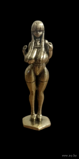 Статуэтка Красивая девушка Латунь