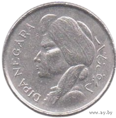 Республика Индонезия. 50 сенов (сен) 1952. Год тип. Принц Дипонегоро.