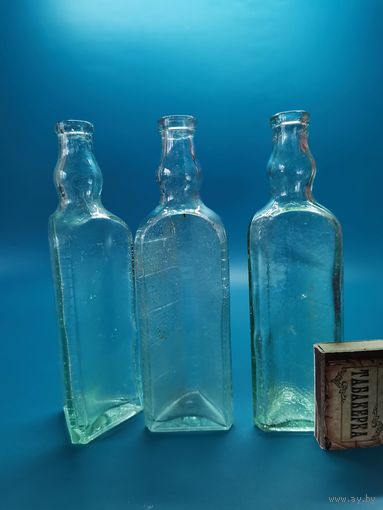 Бутылочка СССР БСЗ (уксус). 3 шт. одним лотм.