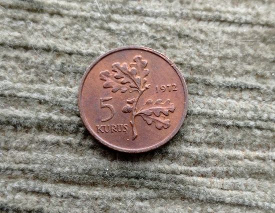 Werty71 Турция 5 куруш 1972