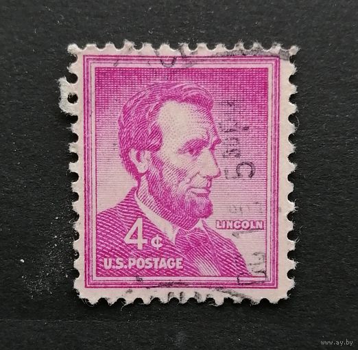 США 1954/Авраам Линкольн (1809-1865), 16-й президент США.