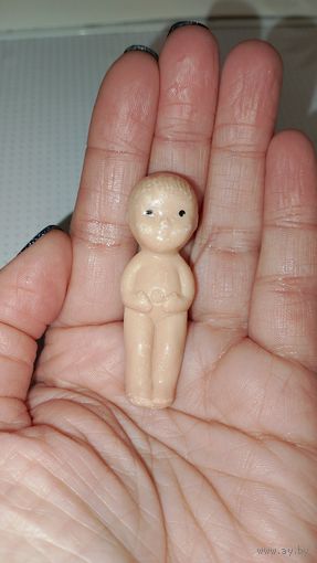 Пупс СССР колкий пластик, пупсик СССР, малыш, голыш ссср