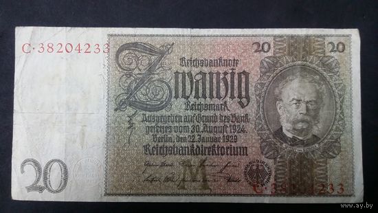 20 марок 1929