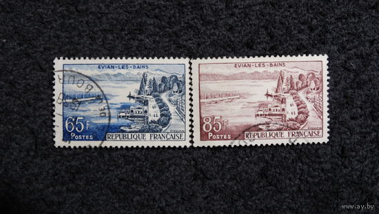 Франция. 1957-59г. 2шт