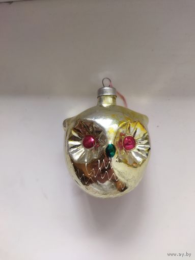 Елочная игрушка сова