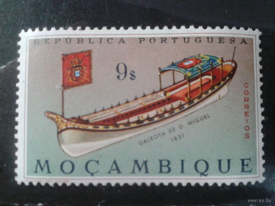 Мозамбик, колония Португалии, 1964. Стандарт. Шлюп дона Мигеля