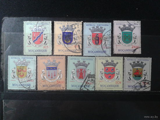 Мозамбик, колония Португалии, 1961. Гербы