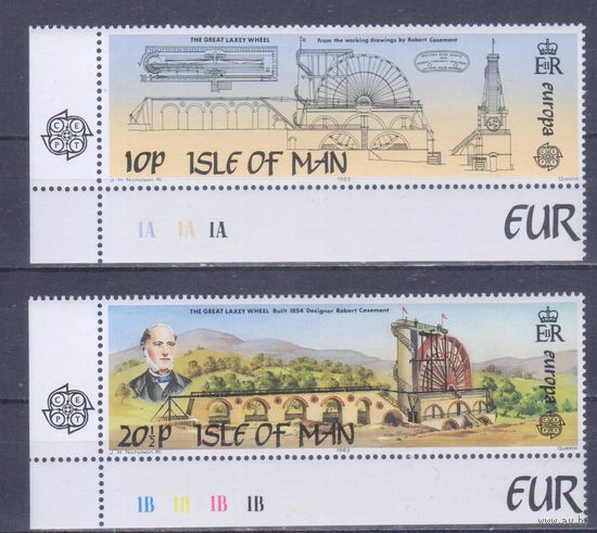[2163] Великобритания,остров Мэн 1983. Наука и изобретения.Европа.EUROPA. СЕРИЯ MNH