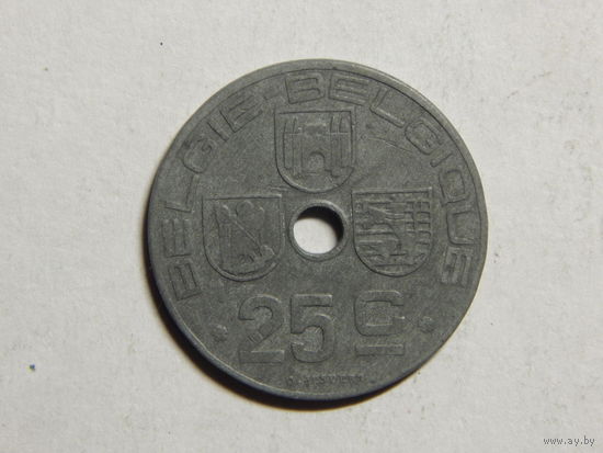 Бельгия 25 сантимов 1946г