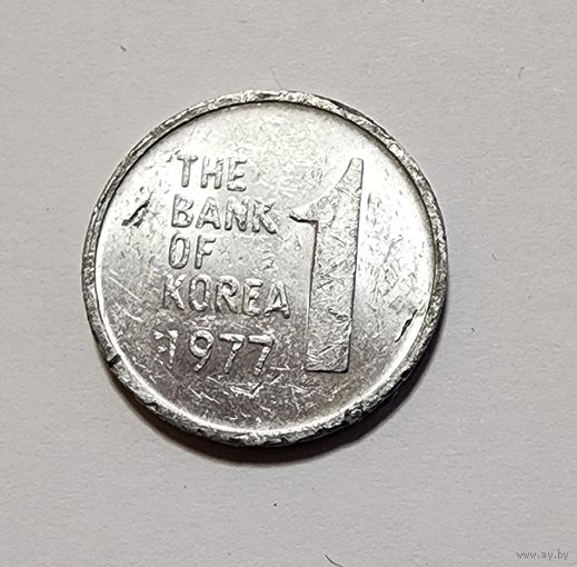 Южная Корея 1 вона, 1977
