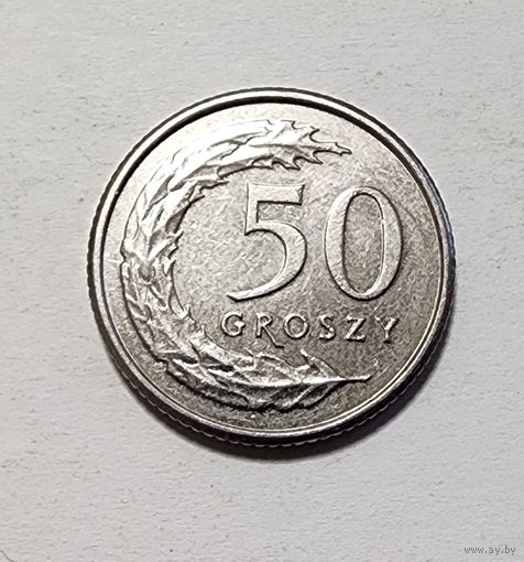 Польша 50 грошей, 2015