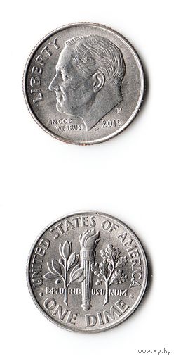 США 10 центов 2015 (P) года