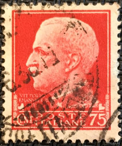 ЦІКАВІЦЬ АБМЕН! 1929, Віктар Эмануэль ІІІ, 75 чезэнт.