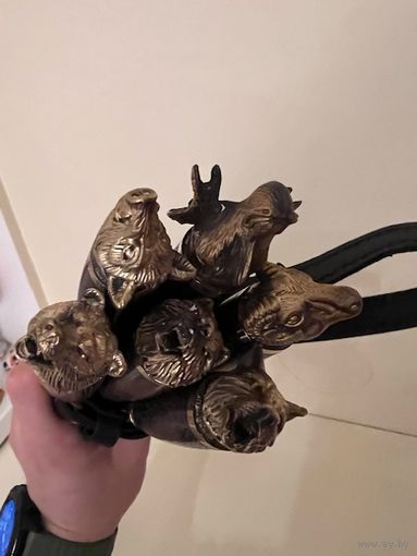 Шампура со зверями на рукоятке 67,5 см