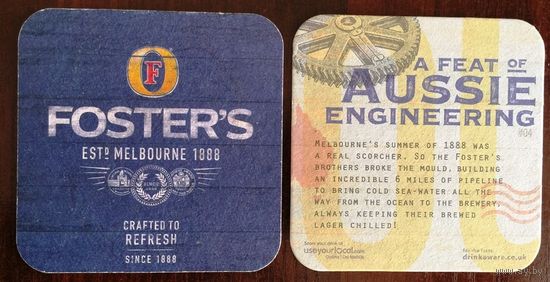 Подставка под пиво Foster's No 5