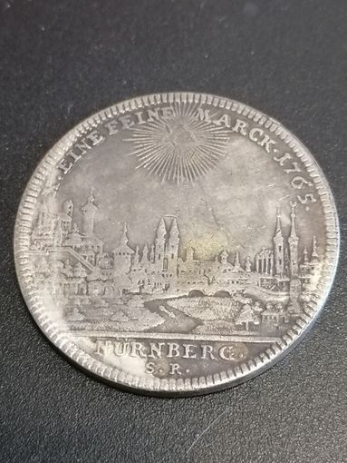 Копия талера Нюрнберг 1765 год