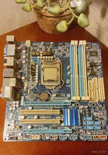 Комплект Intel Xeon x3470 (Gigabyte GA-H55M-UD2H), 16Gb