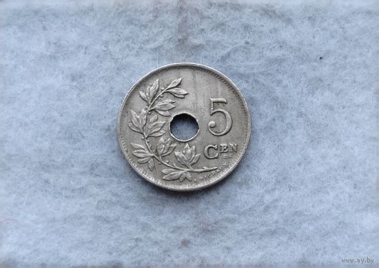 Werty71 Бельгия 5 сантимов 1925