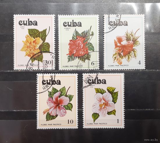 Куба. 1978 год. Флора. Цветы (1288)