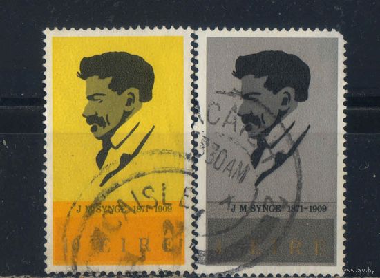 Ирландия Респ 1971 100 летие драматурга Джона Миллингтона Синга Полная #267-8