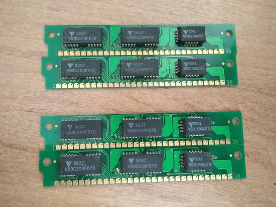 Память оперативная Mosel Vitelic FPM RAM 30-pin SIMM 70нс 1MBx4