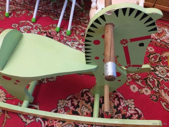 Конь-каталка для малышей, раритет из СССР