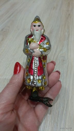 Елочные игрушки, стекло звездочёт