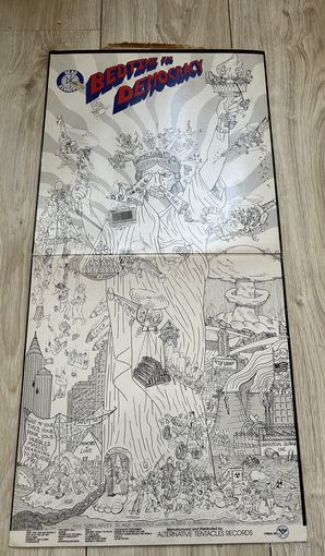 Пластинка dead kennedys - Bedtime for democracy 1986 год UK