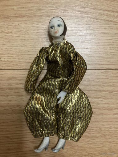 Винтажная игрушка "Арлекин", из 80-х гг.