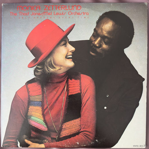 LP. Monica Zetterlund, The Thad Jones/Mel Lewis Orchestra* – It Only Happens Every Time 1977