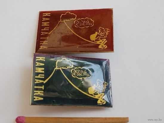 Значок. Камчатка - Край света. тяжёлый. цена за 1 шт.