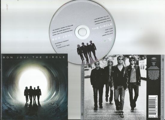 BON JOVI - The Circle (EUROPE CD аудио 2009)