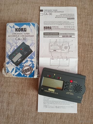Korg  CA - 30 chromatic tuner (тюнер)