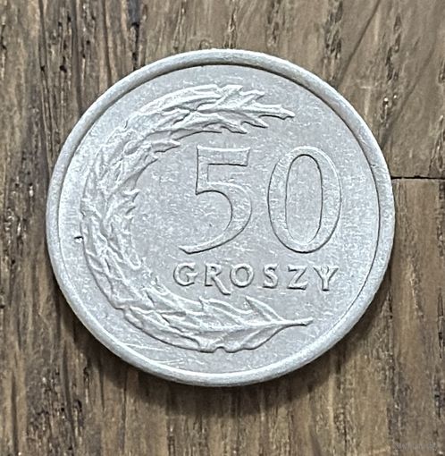 Польша 50 Грошей 1990г.