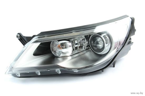 Стекло фары Фольксваген Tiguan 2007-2011 г. в.