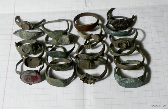 Колечки старинные